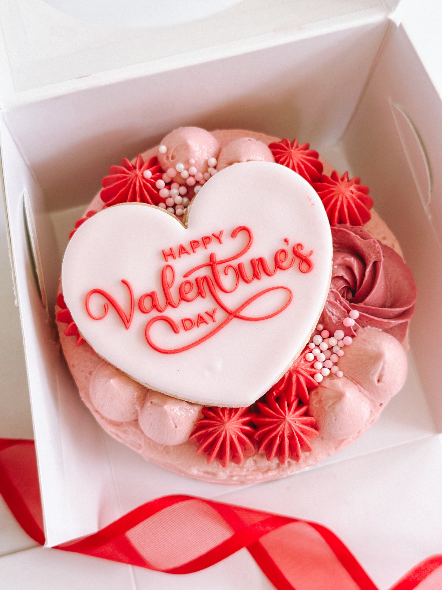 Valentine's Bento Cake
