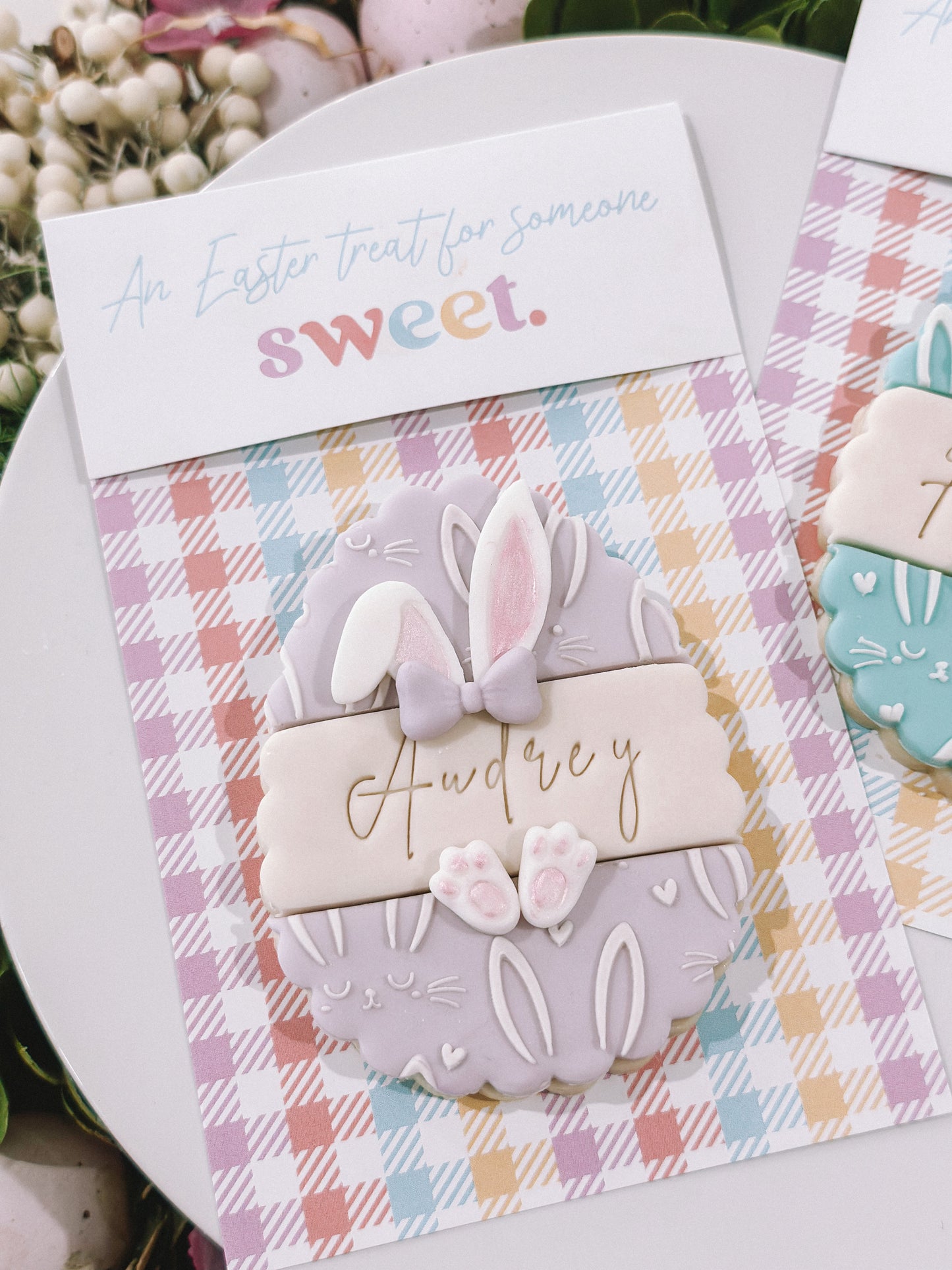 Personalised Easter Egg Cookie