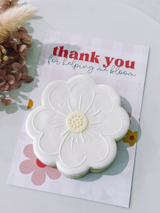 Thank You For Helping Me Bloom