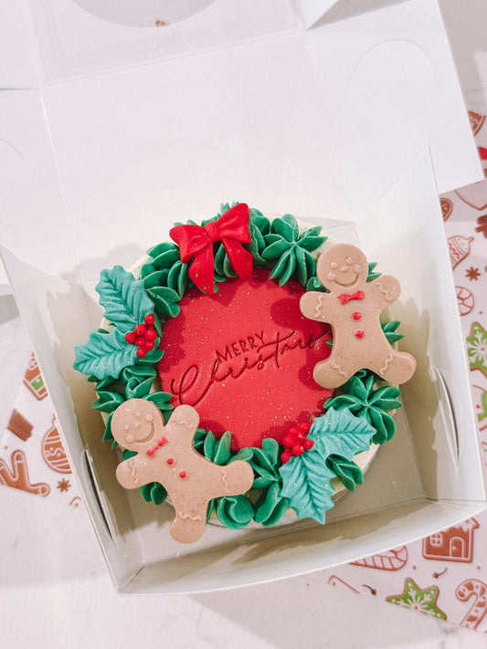 Christmas Bento Cake