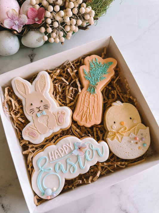 Happy Easter Cookie Gift 4 Pack